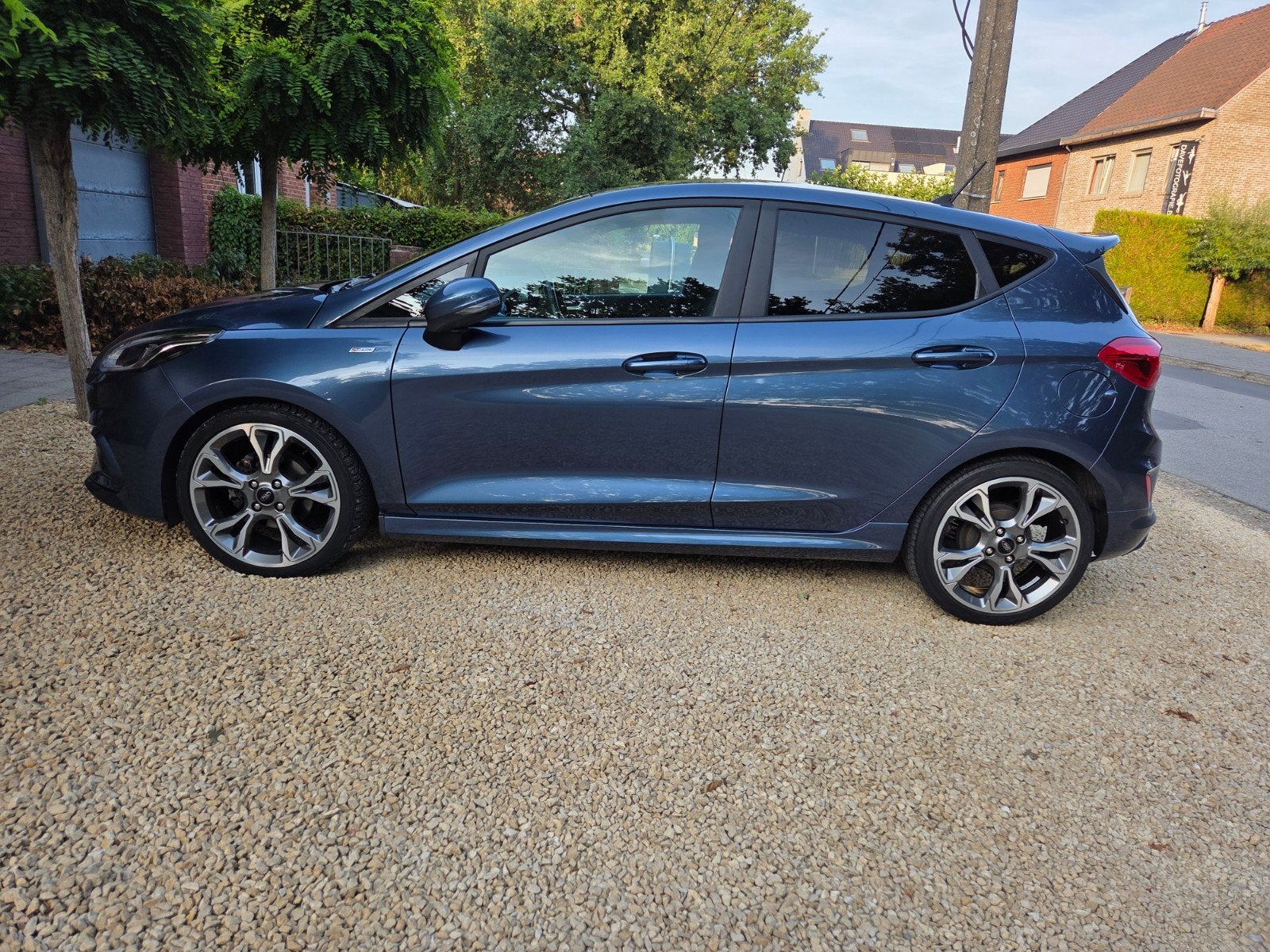 Ford fiesta St line, Auto's, Voorwielaandrijving, Stof, Blauw, Handgeschakeld