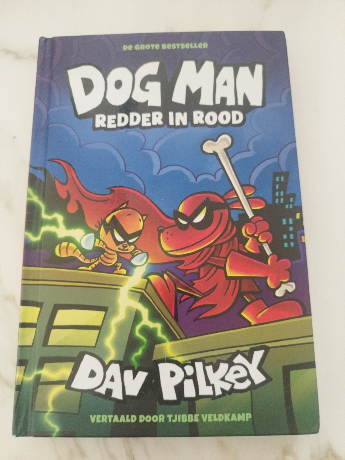 Dav Pilkey - Redder in rood, Livres, Livres pour enfants | Jeunesse | Moins de 10 ans, Enlèvement ou Envoi