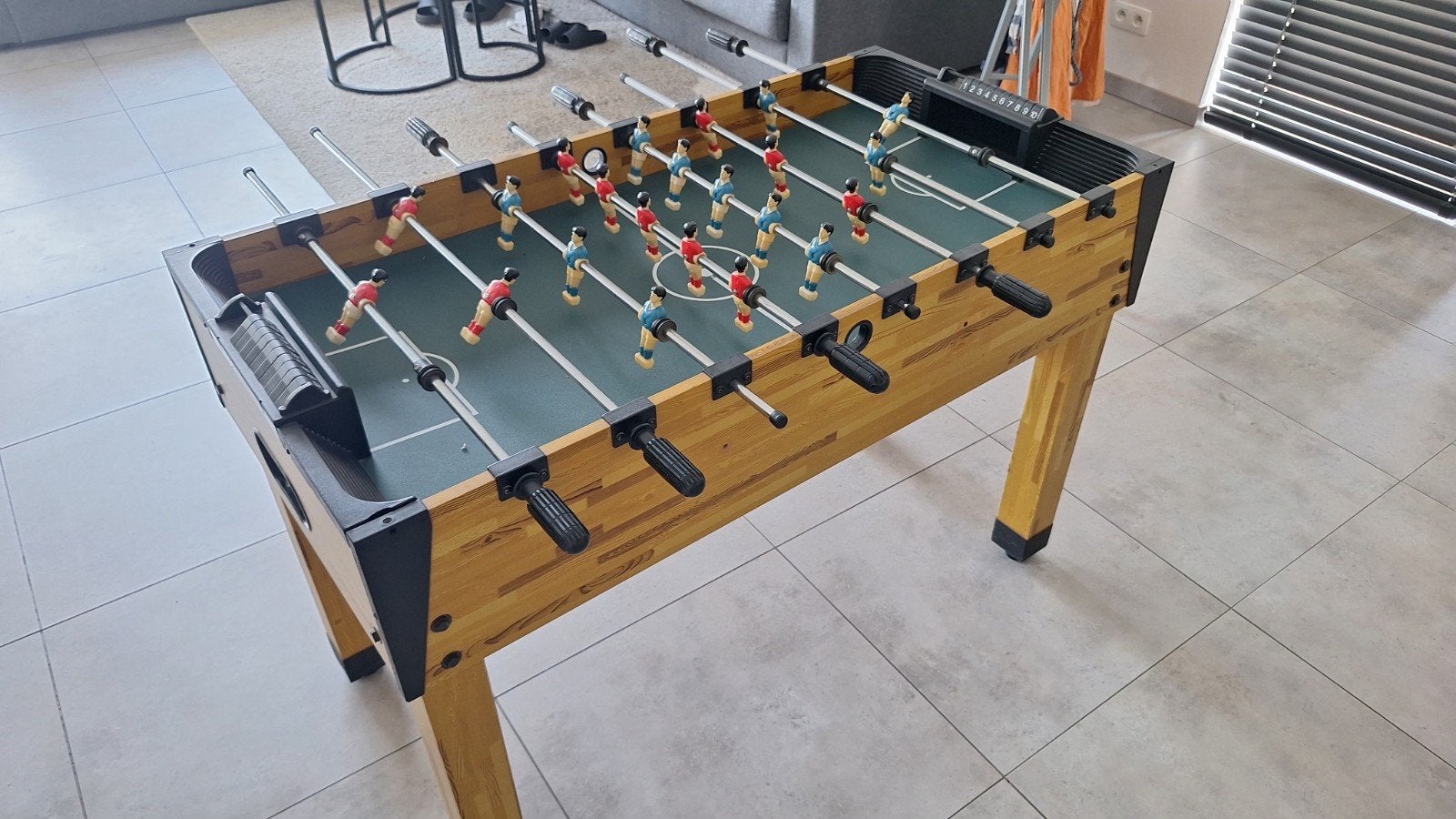 Kickertafel kids, Enlèvement, Utilisé