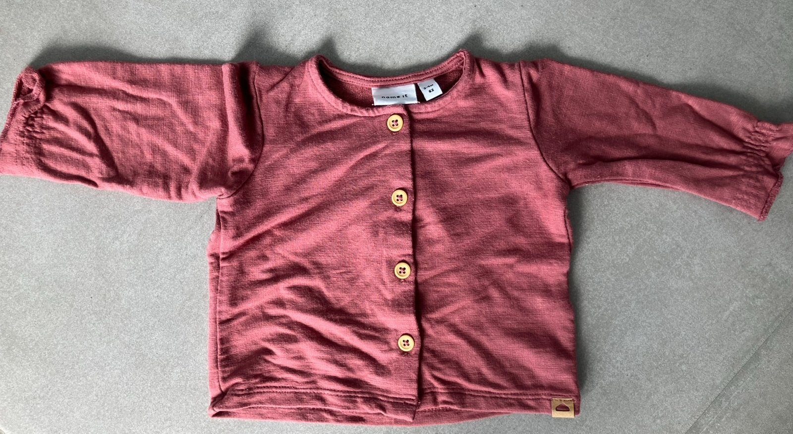 Name It oudroze vestje maat 62, Enfants & Bébés, Vêtements de bébé | Taille 62, Enlèvement, Comme neuf, Fille, Pull ou Veste