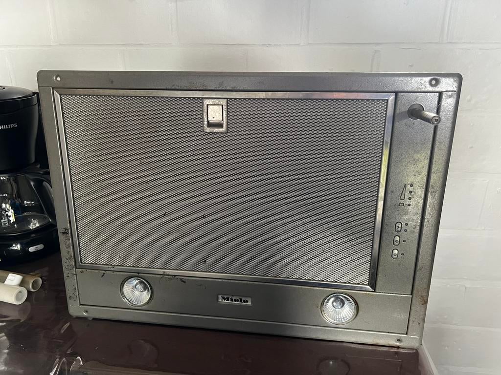 Dampkap Miele inbouw DA 2250 in zeer goede staat, Ophalen, Gebruikt, Onderbouw afzuigkap, Inbouw