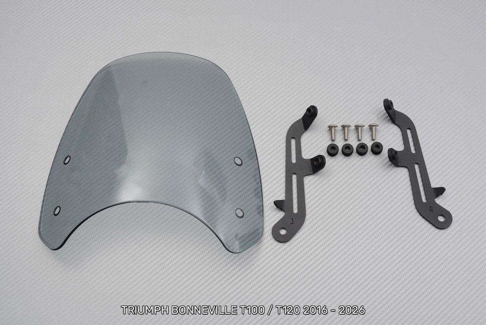 Windscherm TRIUMPH BONNEVILLE T100 T120 2016 - 2026, Motoren, Ophalen of Verzenden, Nieuw