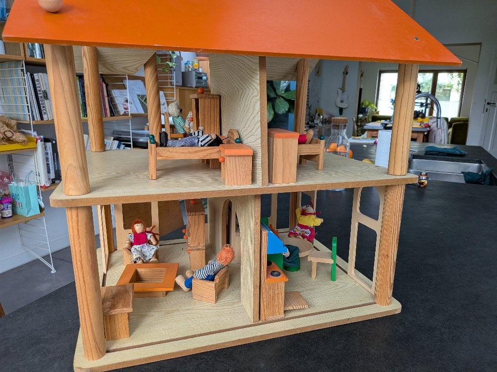 Poppenhuis, Kinderen en Baby's, Ophalen, Gebruikt, Poppenhuis
