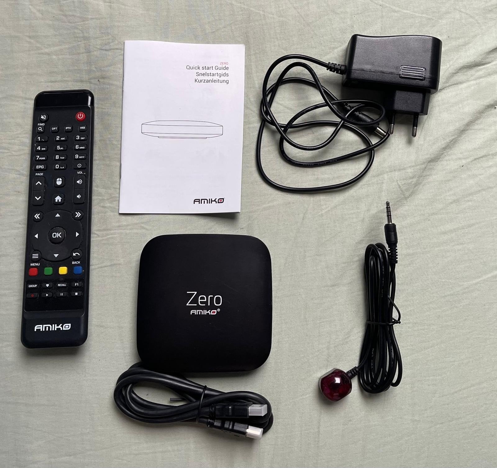 boîtier TV / décodeur IPTV Amiko Zero, TV, Hi-fi & Vidéo, Enlèvement, Comme neuf, HDMI