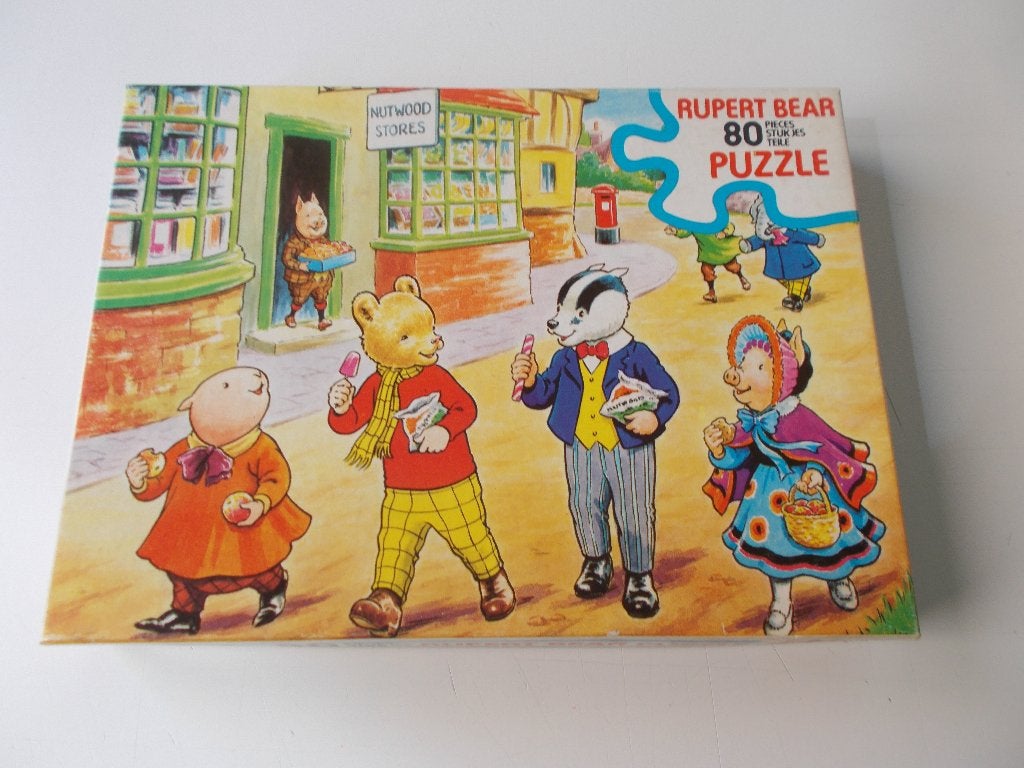 RUPERT BEAR JIGSAW PUZZEL 1973, Enlèvement ou Envoi