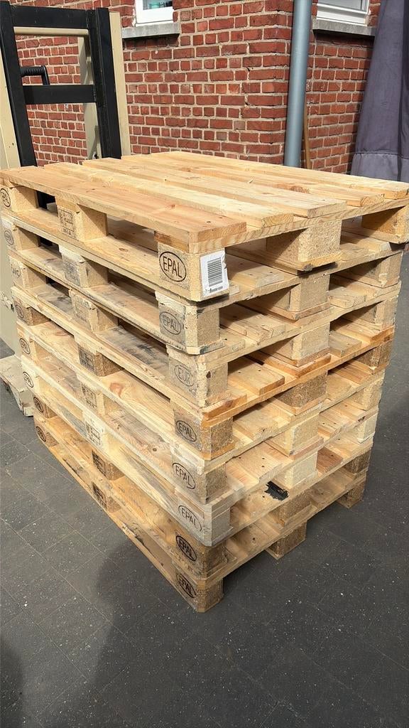 Europaletten nog 10 stuks op voorraad, Ophalen, Zo goed als nieuw