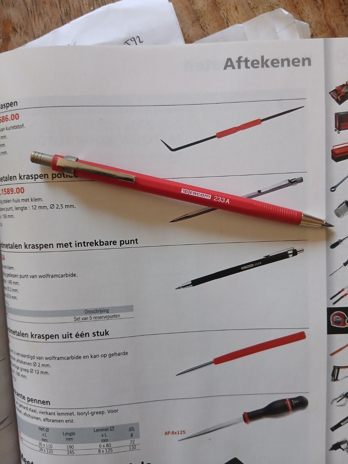 SCRIBER FACOM, Enlèvement ou Envoi, Neuf, Facom