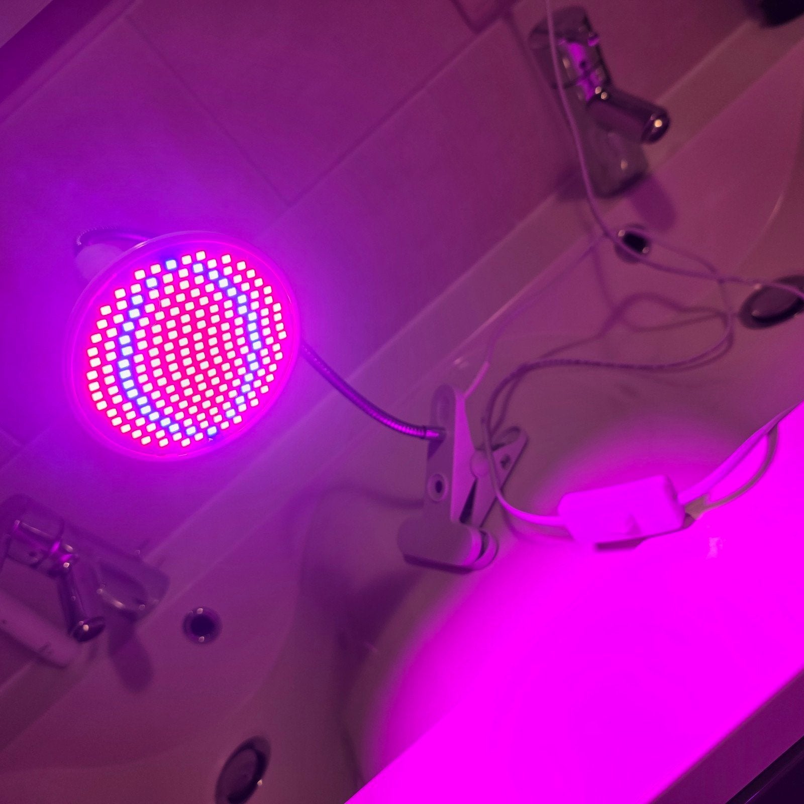 Led kweeklamp full spectrum met klip, Enlèvement ou Envoi