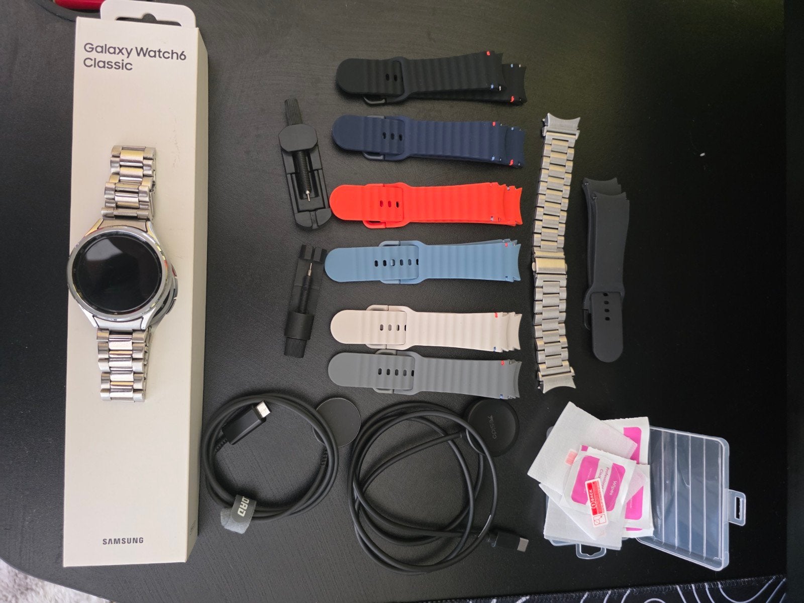 Samsung Galaxy Watch 6 Classic 47mm, Étanche, Enlèvement, Utilisé, Samsung Galaxy Watch 6 Classic 47mm