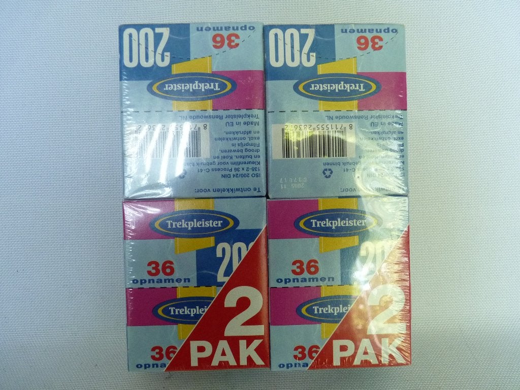 4x 2 Pak 36 opname 200 ASA en 3x Kodacolor 400 VR 36 opn., Audio, Tv en Foto, Filmrollen, 35mm film, Ophalen of Verzenden