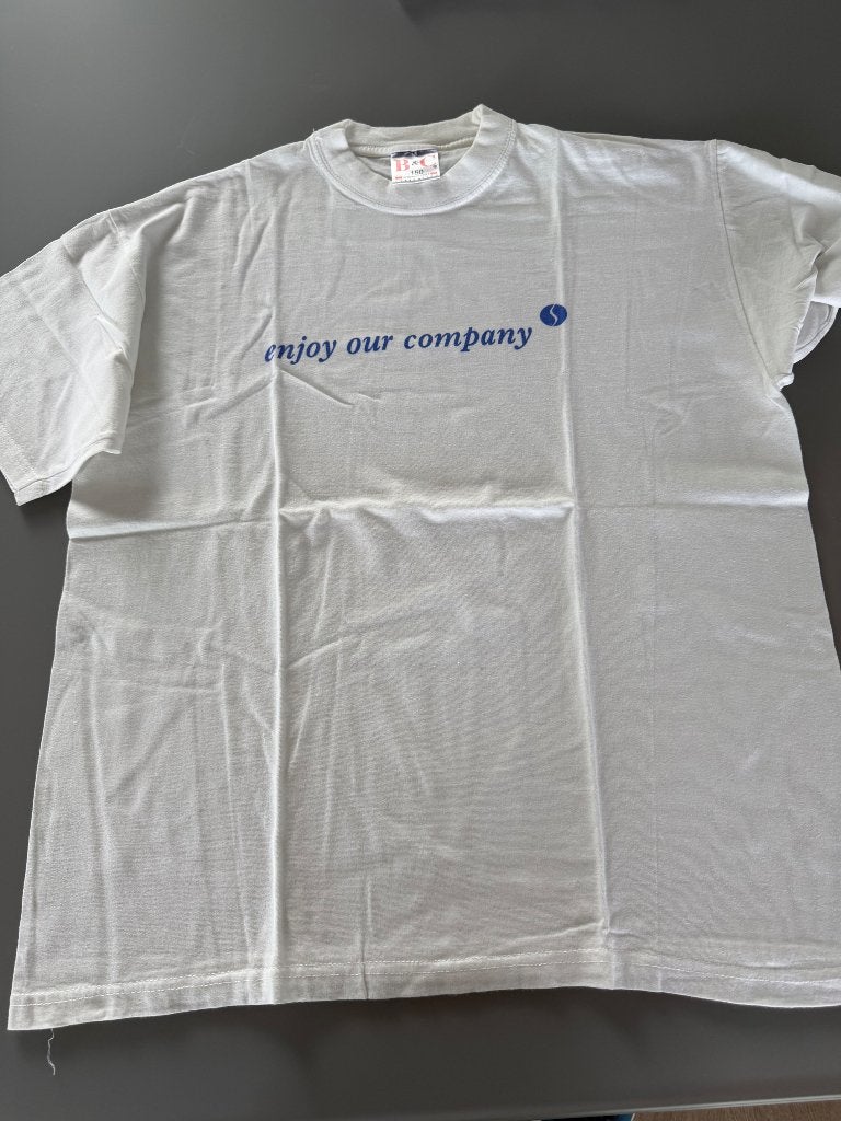 T-shirt Sabena, B&C Collections, Maat 48/50 (M), Wit, Nieuw