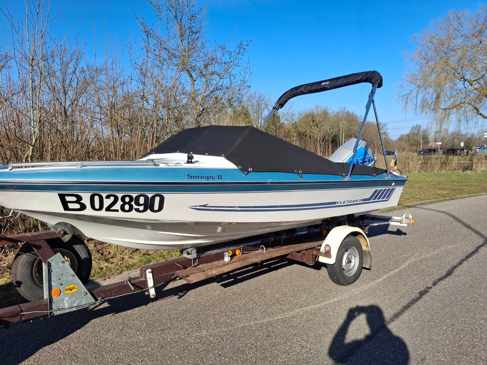 Fletcher arrowbeau t170, Watersport en Boten, Ophalen, Overige merken, Gebruikt, 2 m