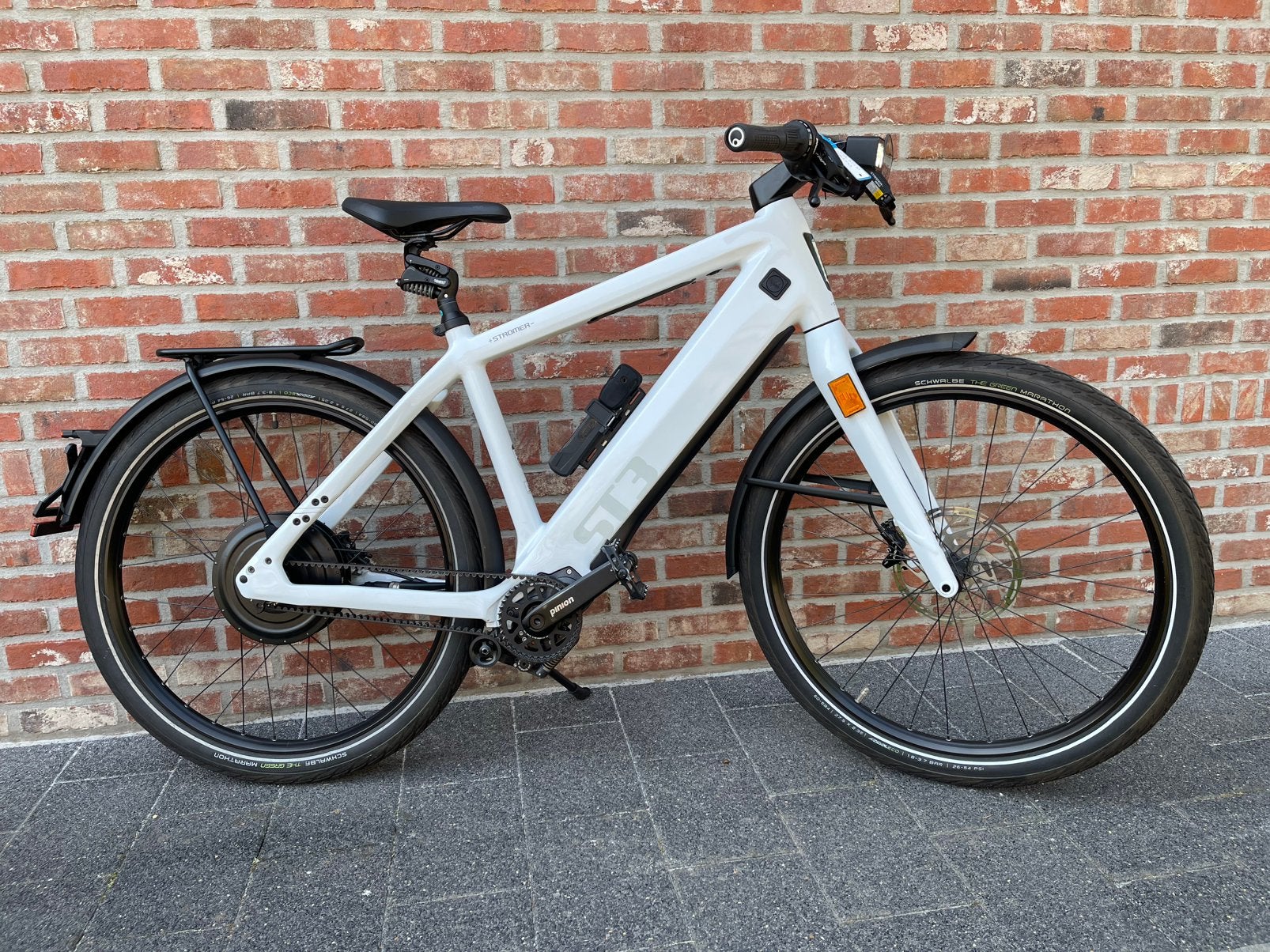 Stromer St3 pinion 983wh Cool White, Fietsen en Brommers, Elektrische fietsen, Ophalen, Zo goed als nieuw, Stromer