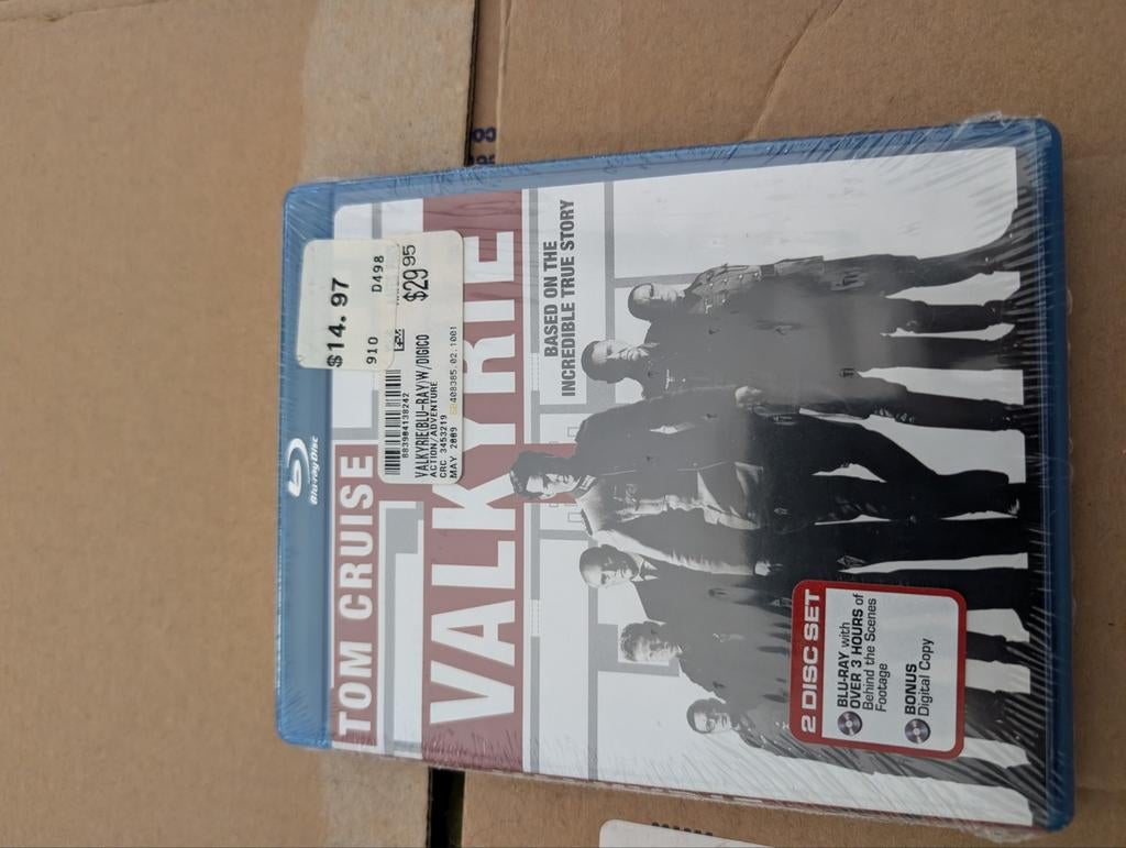 AMERIKAANSE VERSIE BLU RAY VALKERIE NOG NIEUWE IN VERPAKKING, Cd's en Dvd's, Blu-ray, Ophalen of Verzenden