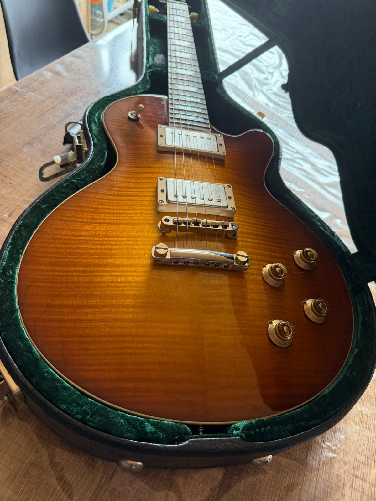 Trade Eastman sb59 goldburst cream t whiskerbucker, Musique & Instruments, Enlèvement, Comme neuf, Fender