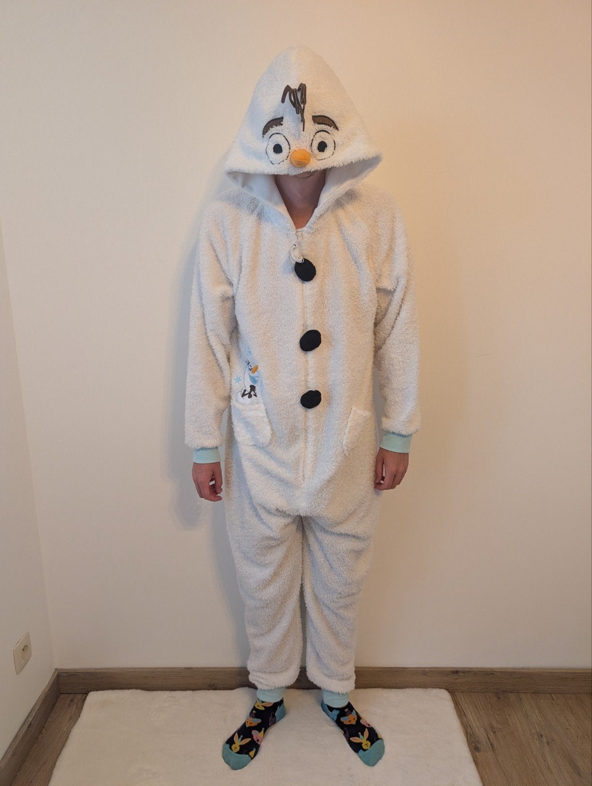 Volwassen onesie - Olaf (Frozen), Ophalen, Maat 56/58 (XL)