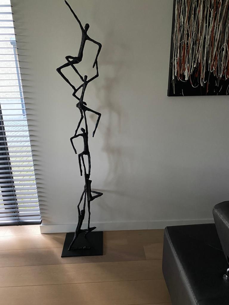 Bronzen beeld modern, Antiek en Kunst, Ophalen, Beeld