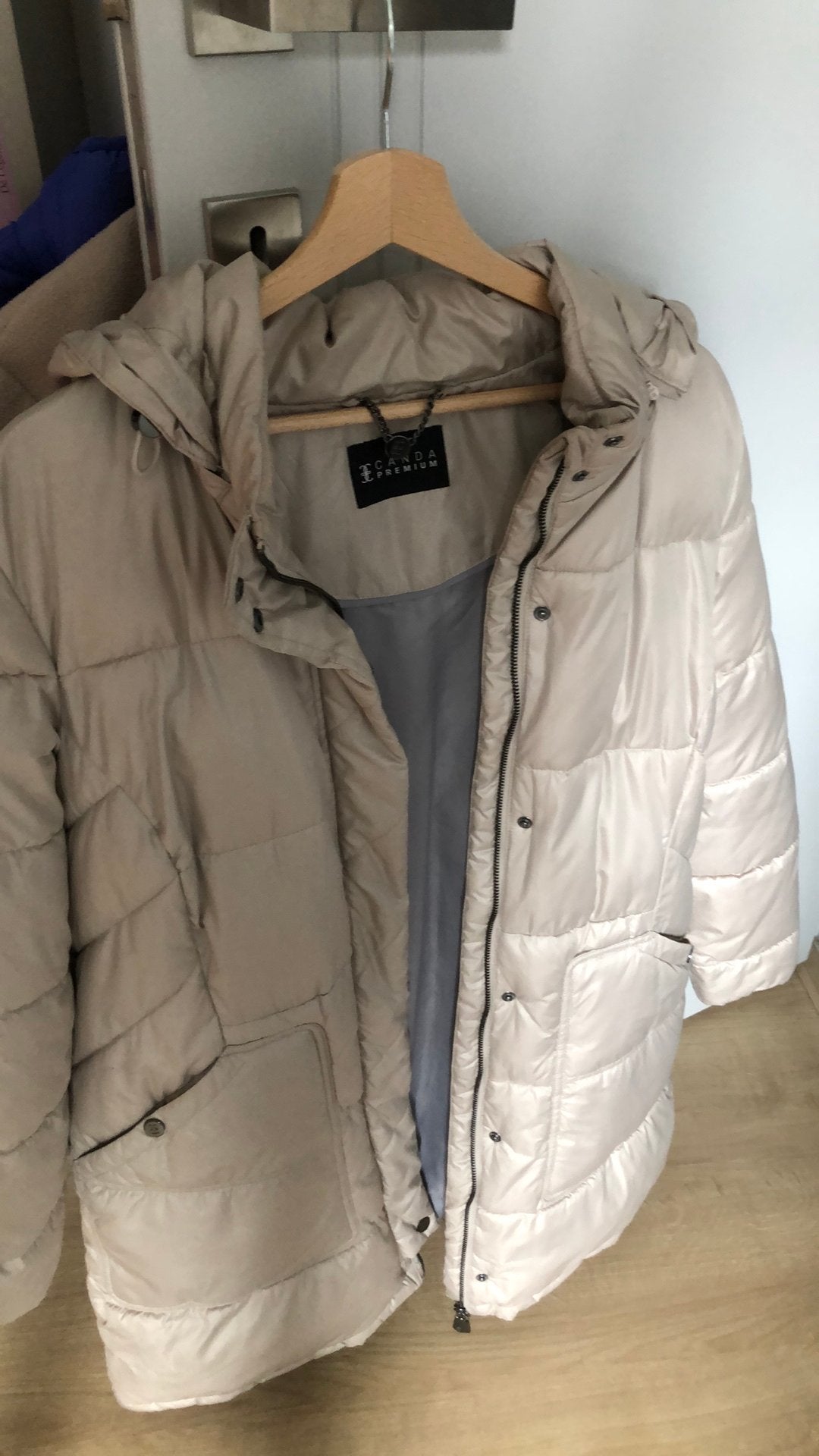 Wintermantel Dames, Enlèvement ou Envoi, Comme neuf, Taille 38/40 (M), Gris