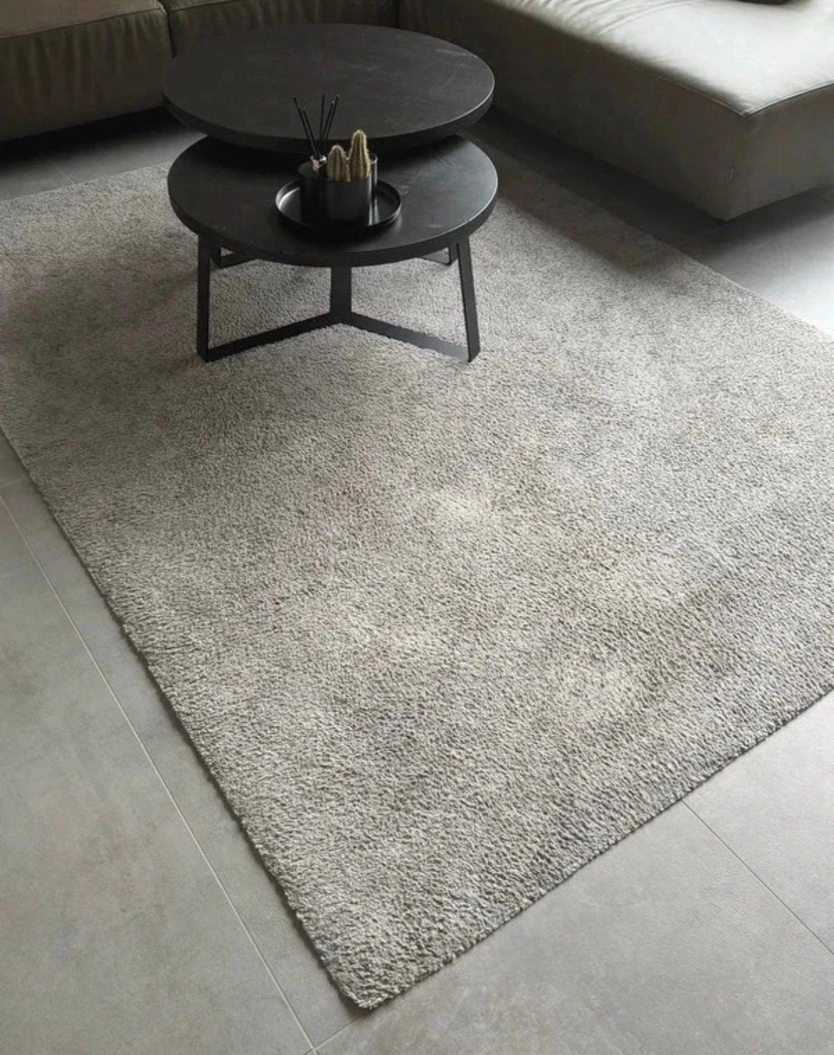 Ikea grijs tapijt, Huis en Inrichting, Ophalen, Gebruikt, Grijs, Tapijt