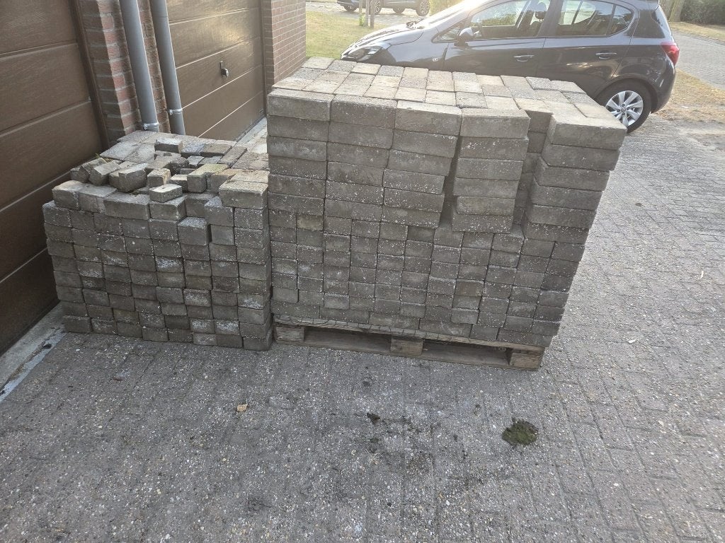 Gratis klinkers, Jardin & Terrasse, Pavé & Dalles, Béton, Enlèvement, Utilisé, Briques