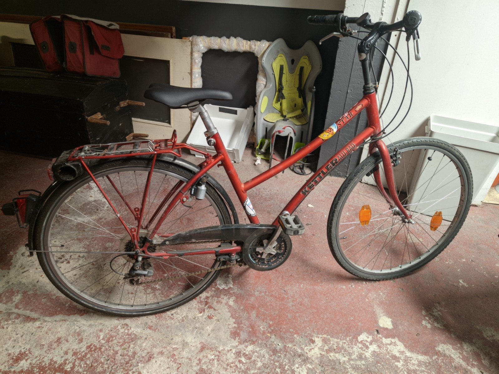 Stadsfiets te koop, Fietsen en Brommers, Fietsen | Dames | Damesfietsen, Ophalen