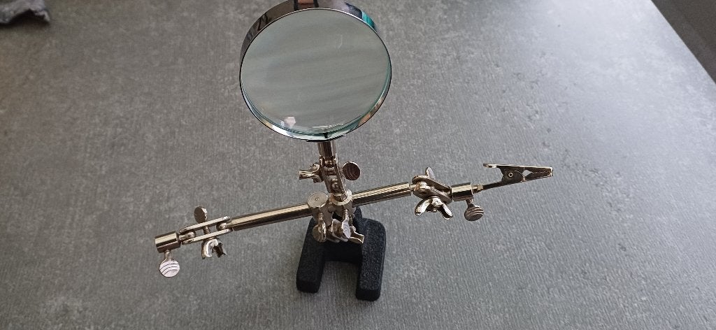 Loupe avec accessoires, Hobby & Loisirs créatifs, Loupes & Lampes loupes, Enlèvement, Utilisé, Loupe