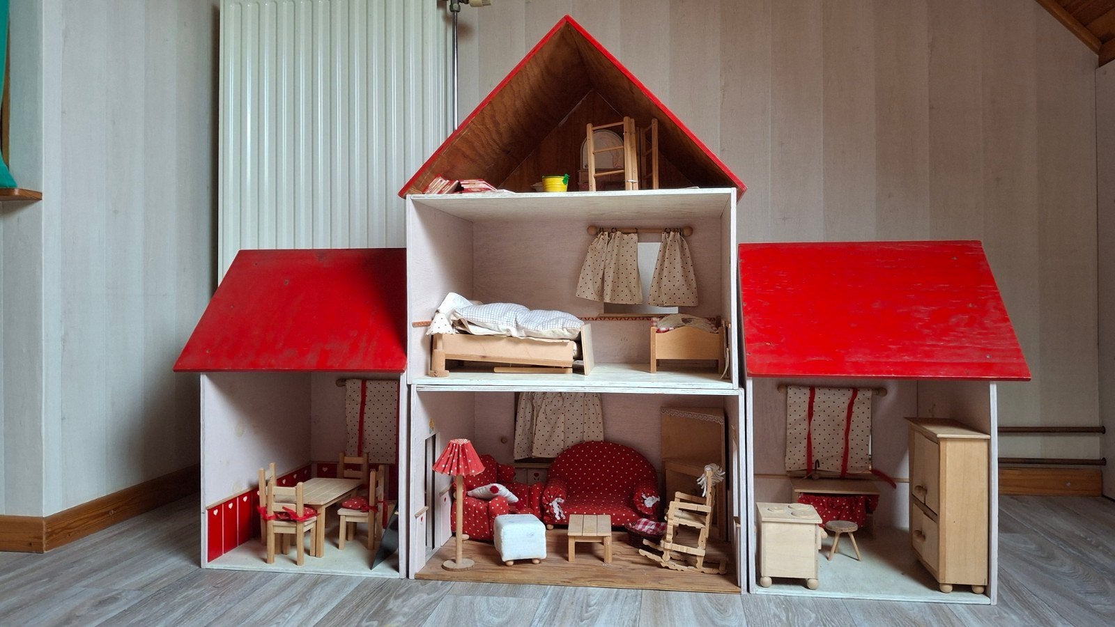 poppenhuis, Kinderen en Baby's, Ophalen, Gebruikt, Hout