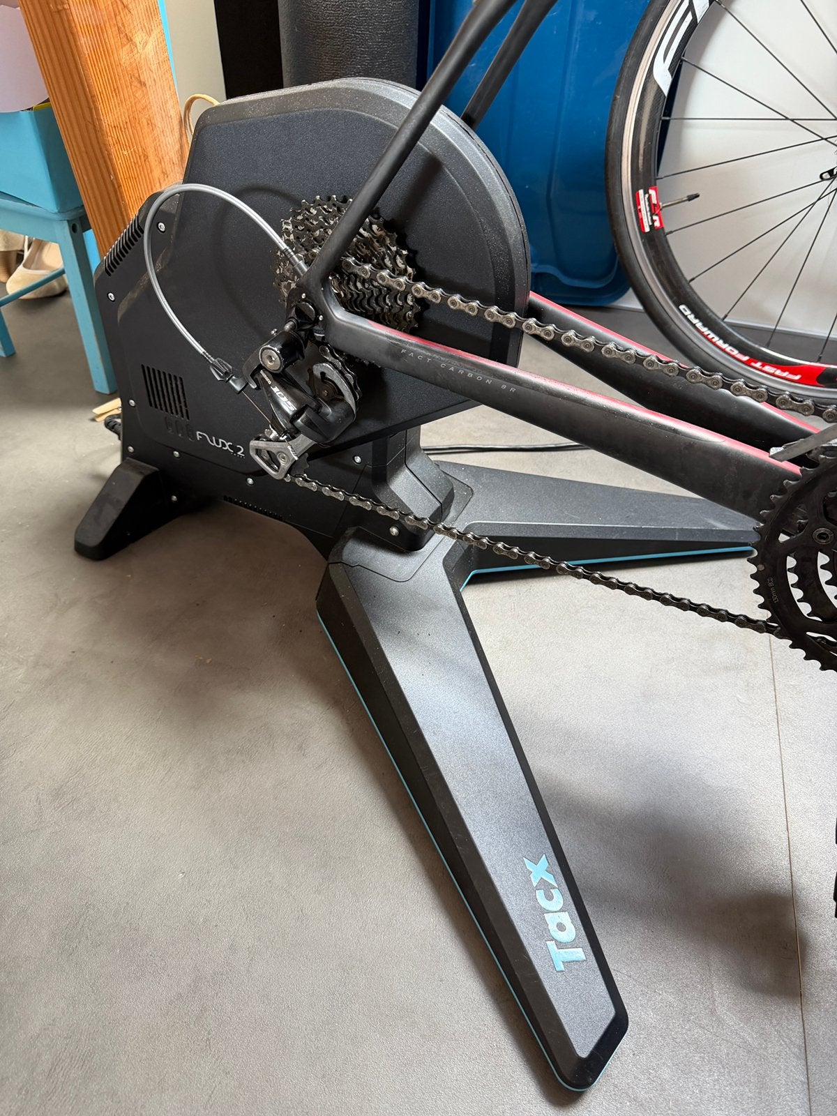 Tacx Flux 2, Ophalen, Zo goed als nieuw