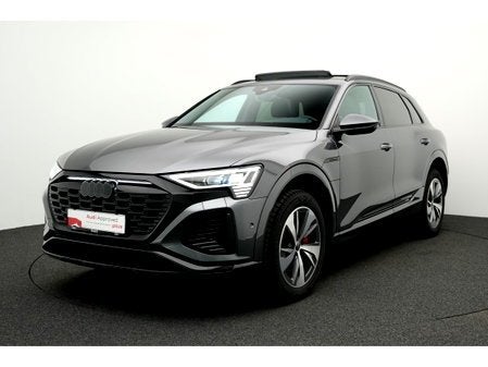 Audi Q8 e-tron S line 55 e-tron quattro 300,00 kW, Autos, Argent ou Gris, Achat, Automatique, https://public.car-pass.be/vhr/c6a5e1fa-ea0d-4db2-aba0-f68739a0d7fe