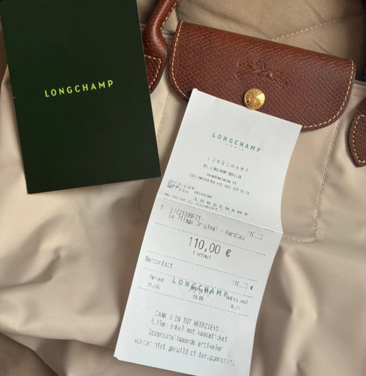 Longchamps Le Pilage, Enlèvement ou Envoi, Neuf