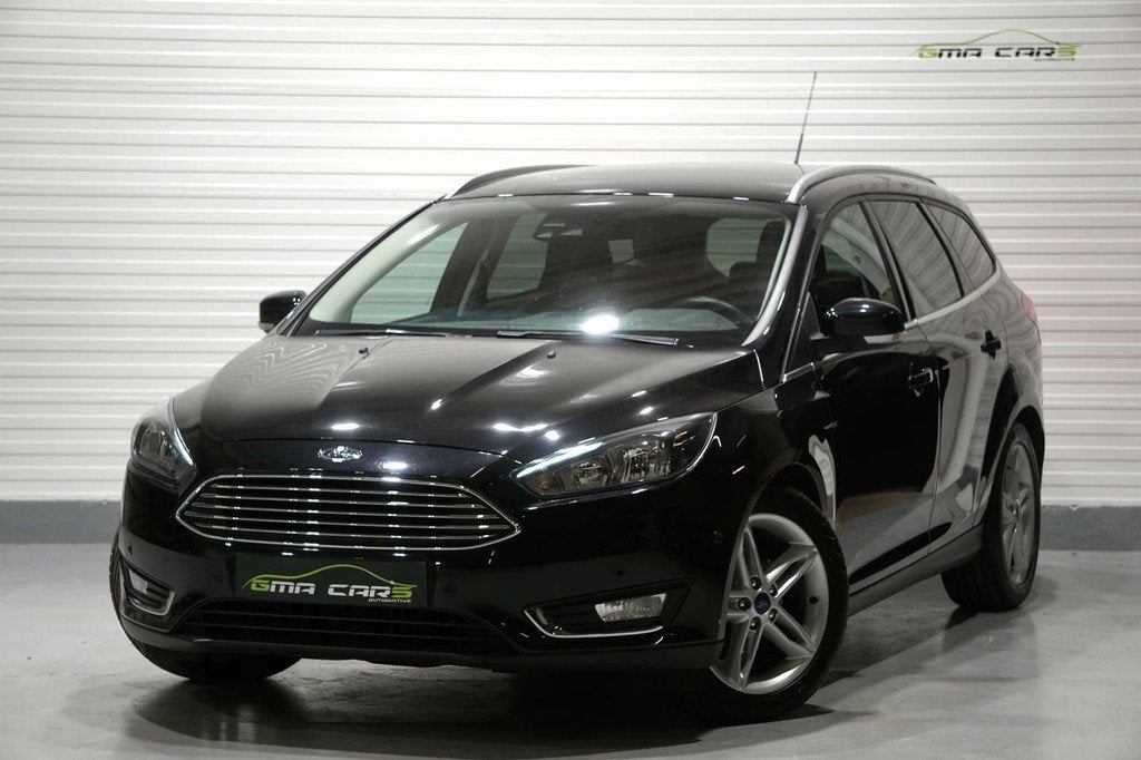 Ford Focus Focus 1.0 EcoBoost Titanium-Navi-Airco-Cam-HLeder, Auto's, Ford, Bedrijf, Te koop, Focus, ABS, Airbags, Airconditioning