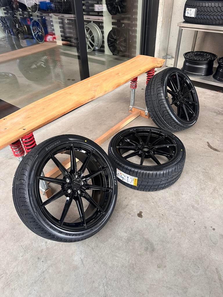 Bola FLK 5x112 20 pouces - avec pneus Pirelli P Zero, Autos : Pièces & Accessoires, Pneus & Jantes, Neuf, Pneus et Jantes, 255 mm