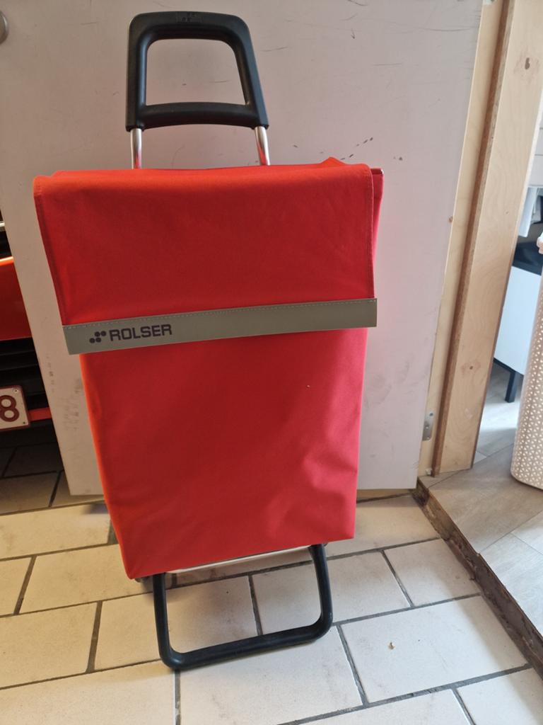 boodschappentrolley, Ophalen