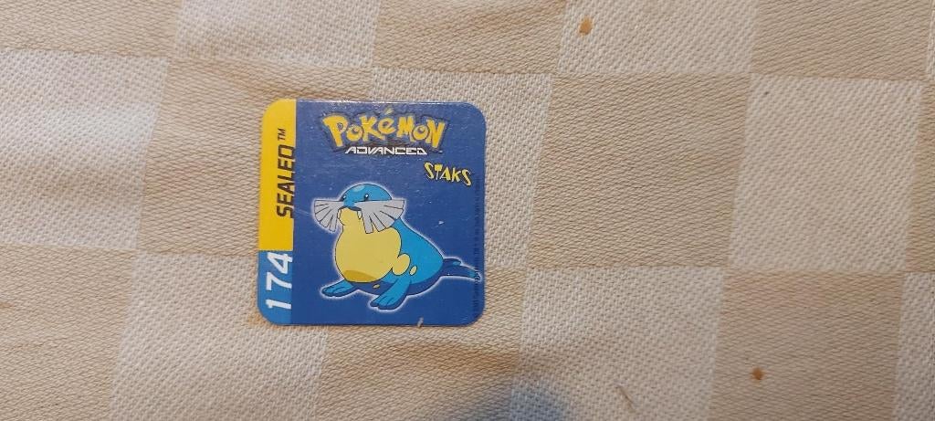 magneet speelgoed pokemon panini staks Sealeo 2003, Verzamelen, Ophalen of Verzenden, Nieuw