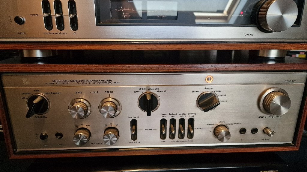 Luxman 309+Luxman300, Audio, Tv en Foto, Versterkers en Ontvangers, Zo goed als nieuw, 60 tot 120 watt, Stereo, Ophalen