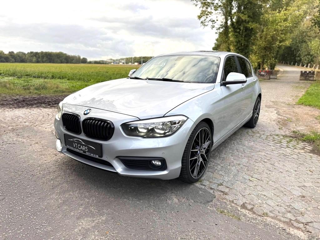 BMW 116I / NAVI / CRUISE CONTROL / PANO DAK / GRANTIE, Autos, Argent ou Gris, Achat, Euro 6, Entreprise