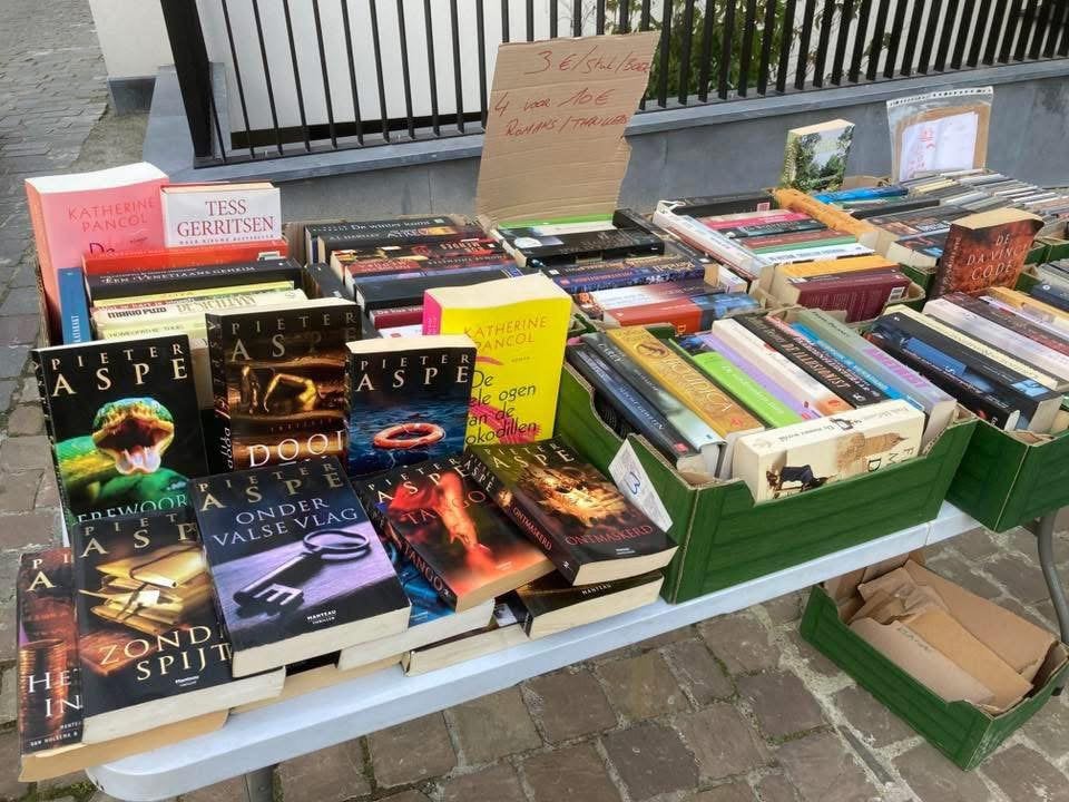 21 JUNI Geraardsbergen rommelmarkt.BOEKEN-lp-cd-singels, Boeken, Ophalen of Verzenden, Zo goed als nieuw
