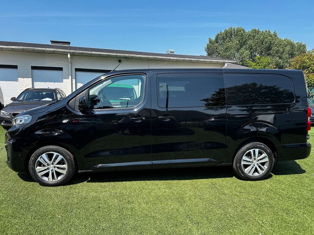 Peugeot Expert 2.0 HDI 177 PK DUBBEL CABINE 5 PL  AUTOMA, Stof, Gebruikt, 4 cilinders, Zwart