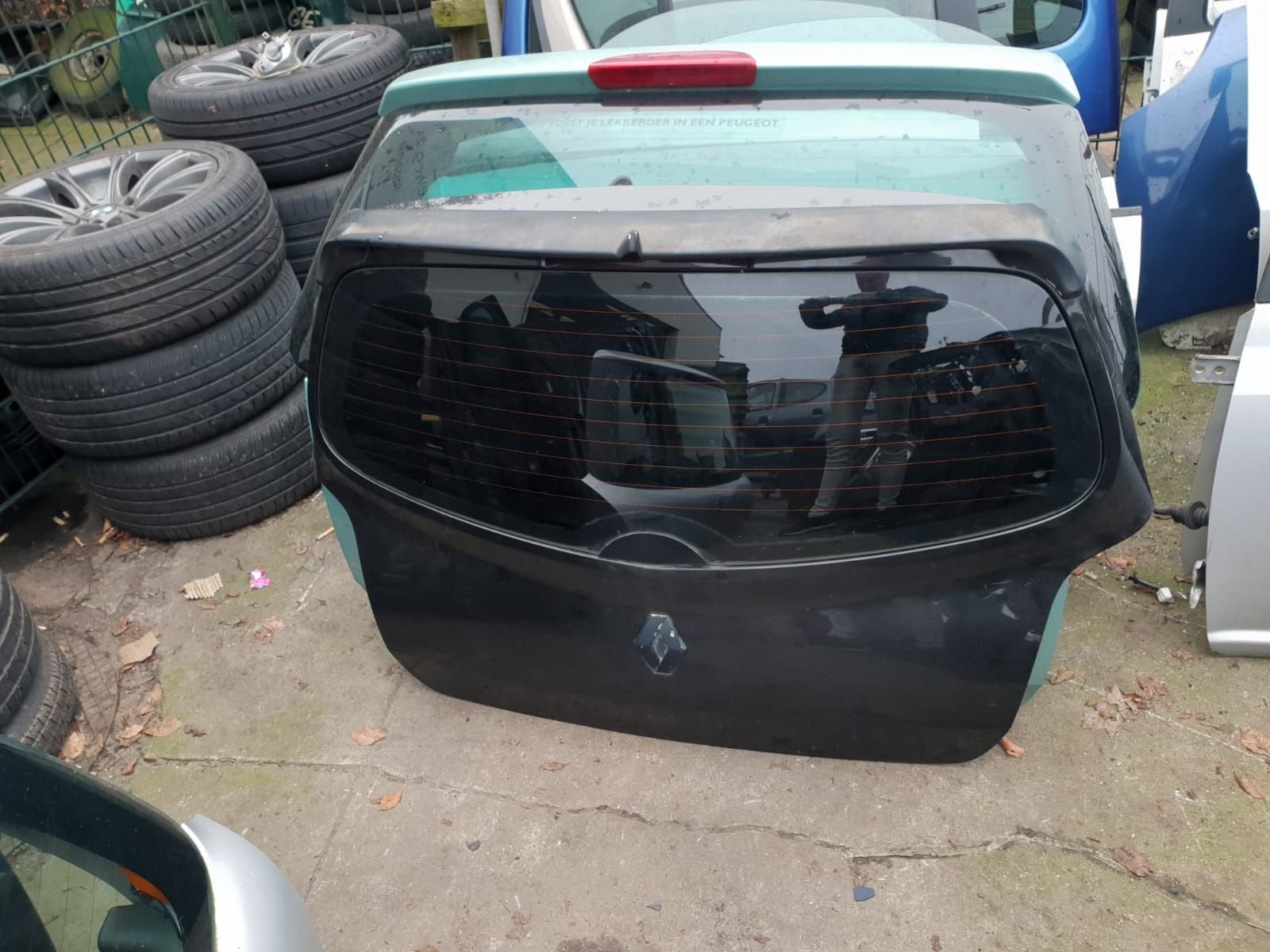 RENAULT TWINGO ACHTERKLEP BJ 2007 TOT 2014, Arrière, -, Haillon arrière, Utilisé