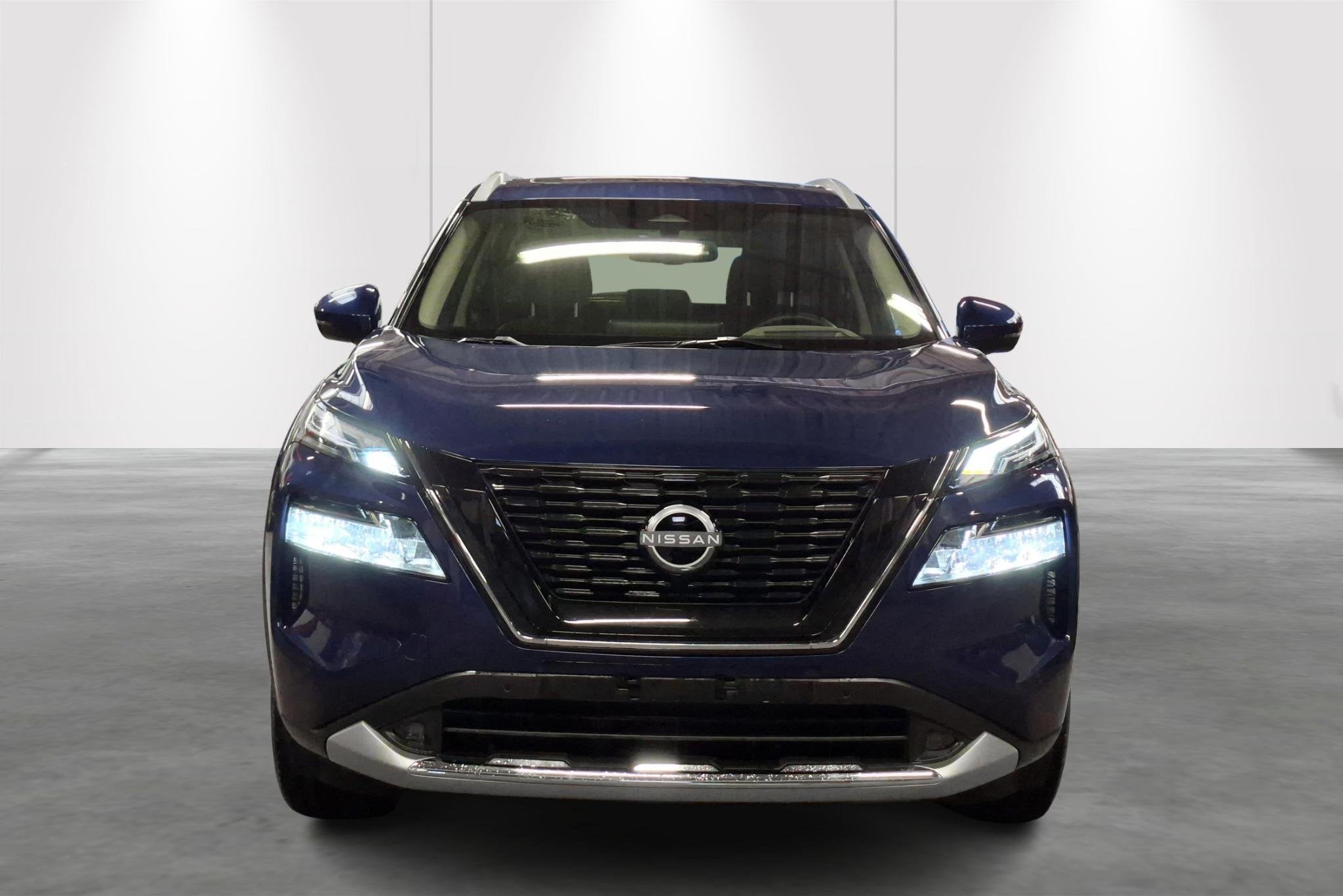 Nissan X-TRAIL e-POWER 2WD Tekna, Auto's, Nissan, Lane Departure Warning, Stof, Gebruikt, Blauw
