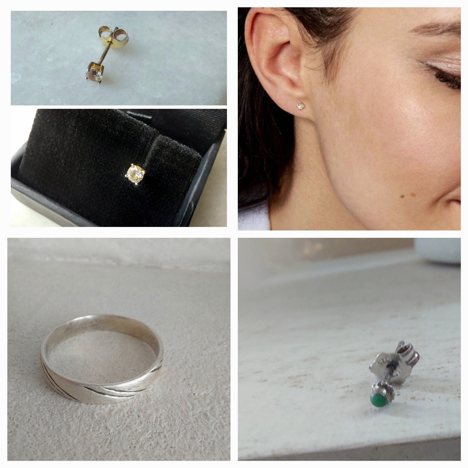 Boucle en argent 925€, Enlèvement, Or