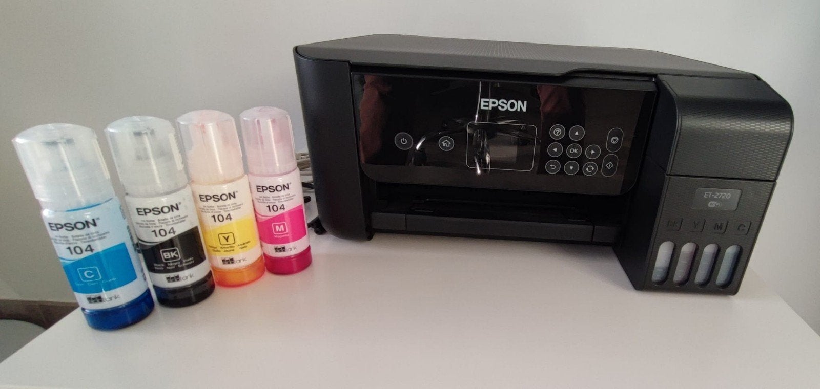 Epson EcoTank ET-2720 All-in-One Wi-Fi Printer, Computers en Software, Ophalen, Scannen, Printer, Draadloos