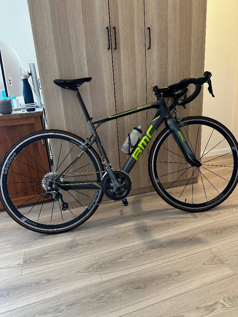 BMC Granfondo GF02 – maat 51 – Shimano Tiagra, Fietsen en Brommers, 28 inch, Gebruikt, 10 tot 15 versnellingen, Velgrem