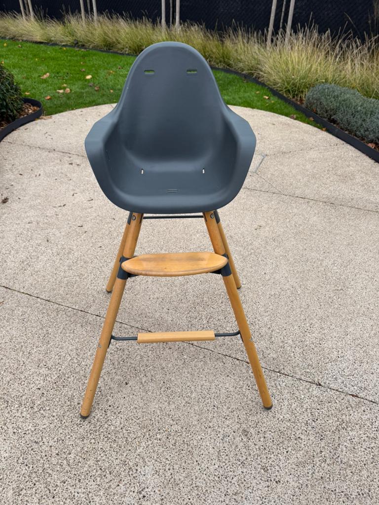 Kinderstoel evolu2 + accessoires, Ophalen, Gebruikt, Meegroeistoel, Aanschuifbaar