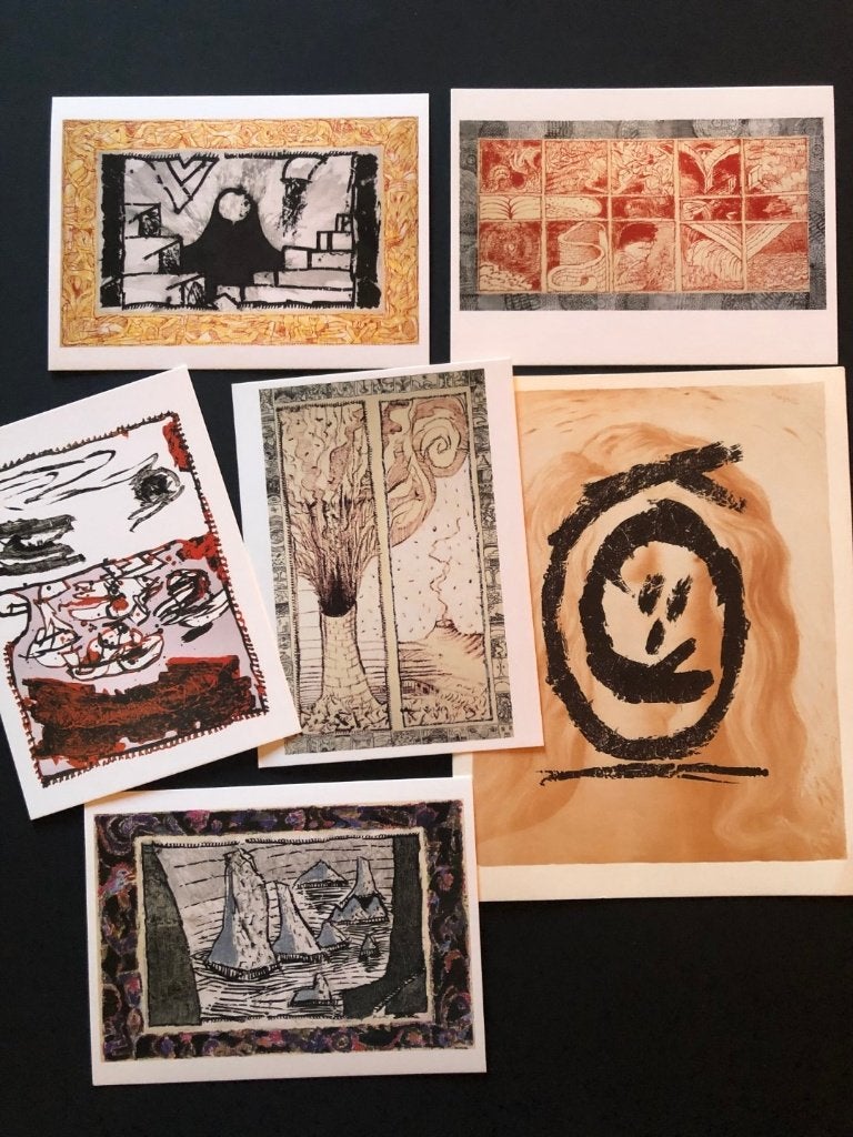 Alechinsky art cards, Ophalen of Verzenden