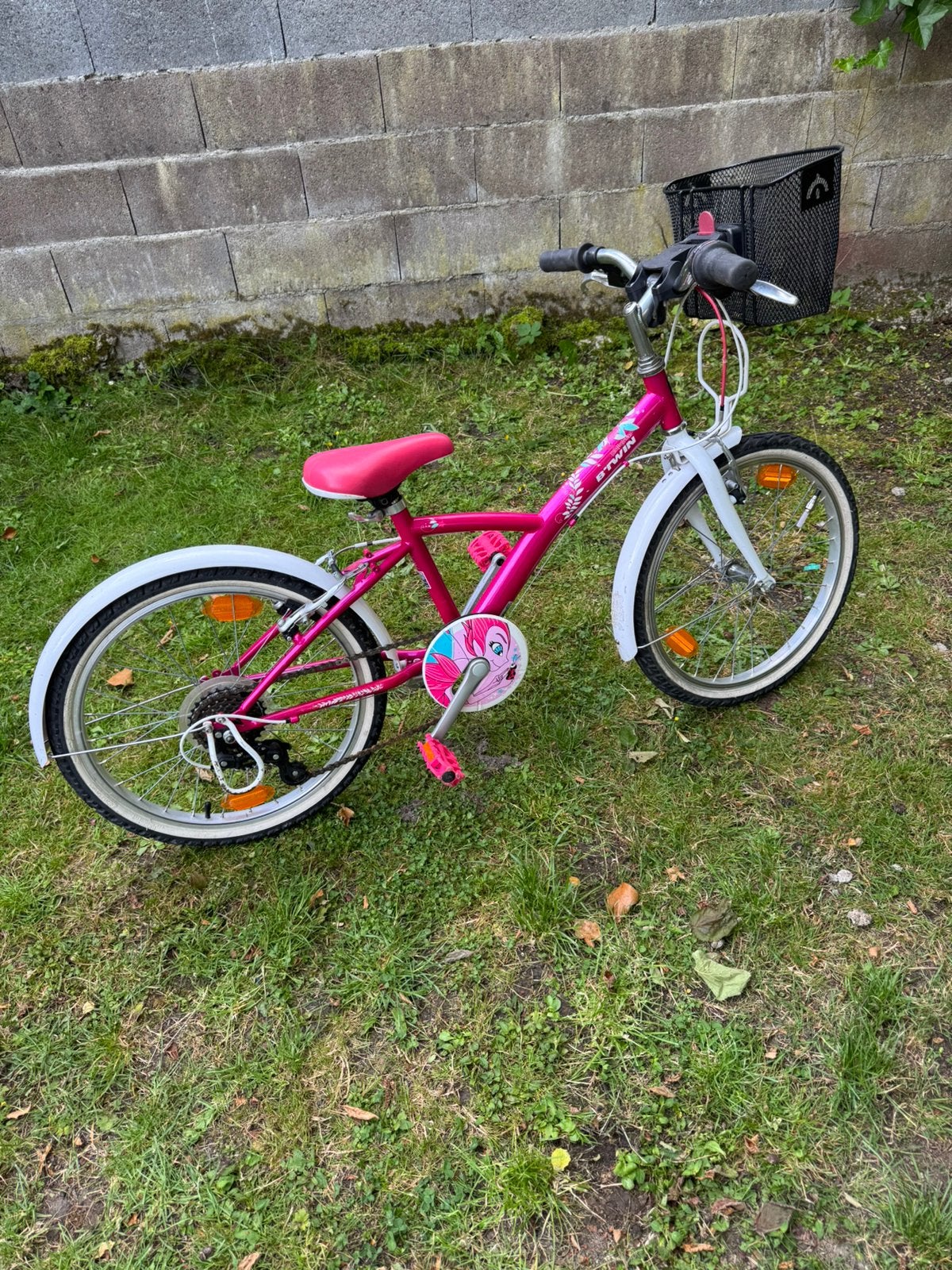 Vélo fille BTWIN MISTIGIRL 500 20 pouces 6 V, Frein sur jante, Comme neuf, Vitesses, 20 pouces