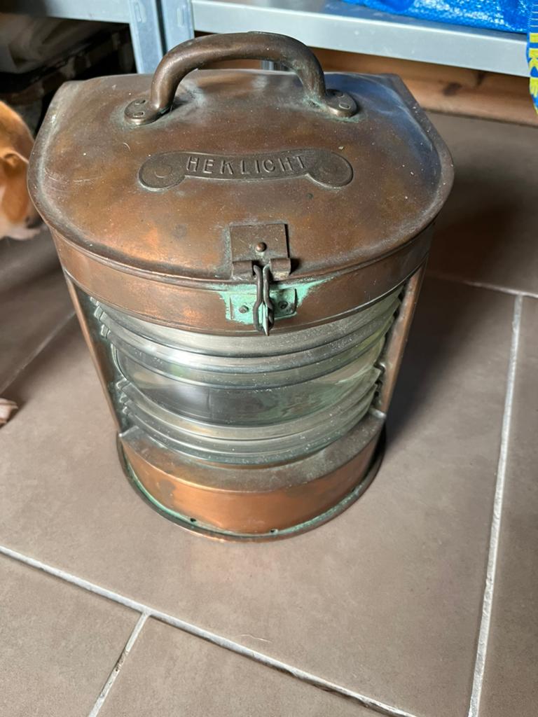 Grote scheepslamp, Ophalen of Verzenden