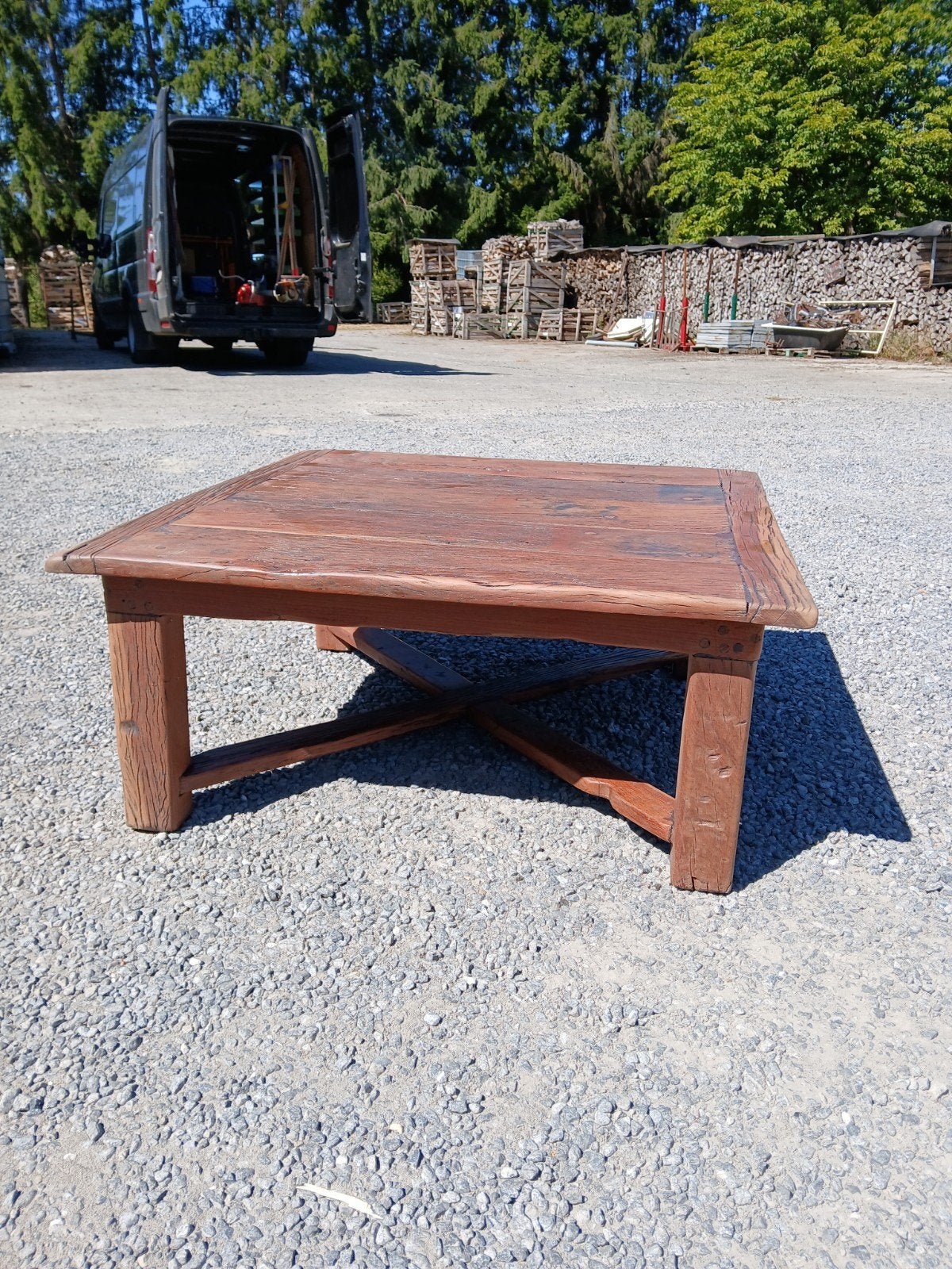 koffietafel, Ophalen