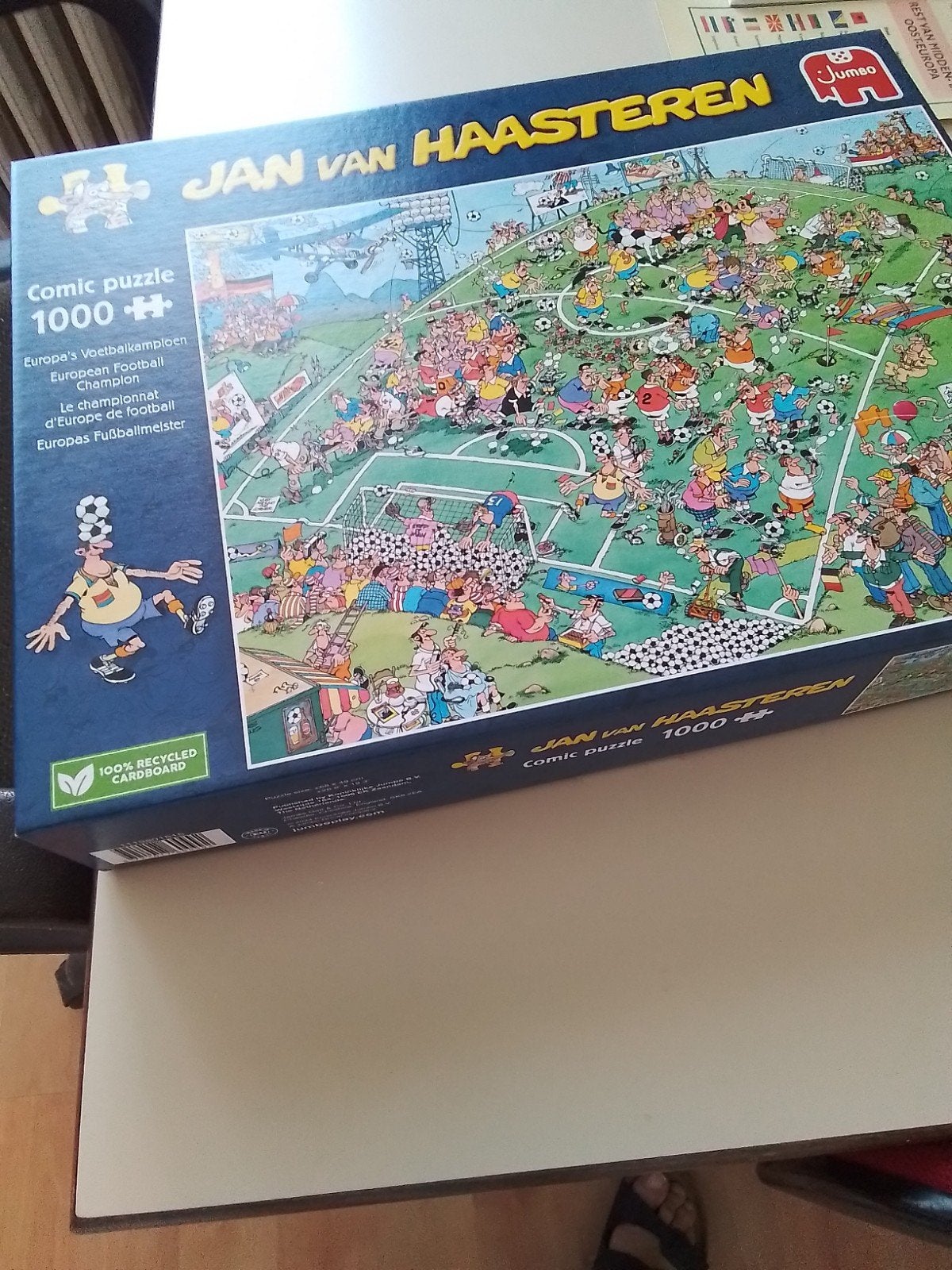 puzzel jan van haasteren. 1000 stuk, Enlèvement