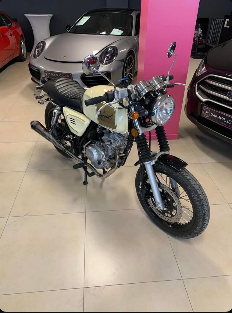 125cc Orcal Sprint caferacer met motorlook, Motoren, Ophalen